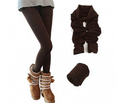 Set de 5 leggings thermiques pour femmes effet polaire ass. Saturne TU
