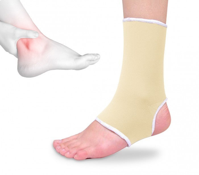 068089 Set de 2 bandes de soutien EVERTOP en coton élastique pour la cheville 