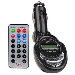 Transmetteur usb sd mp3 fm radio sans fil pour voiture 