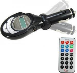 Transmetteur usb sd mp3 fm radio sans fil pour voiture 
