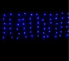 031410 Rideau de lumières de Noël d'extérieur 5mt 416 lumières bleues