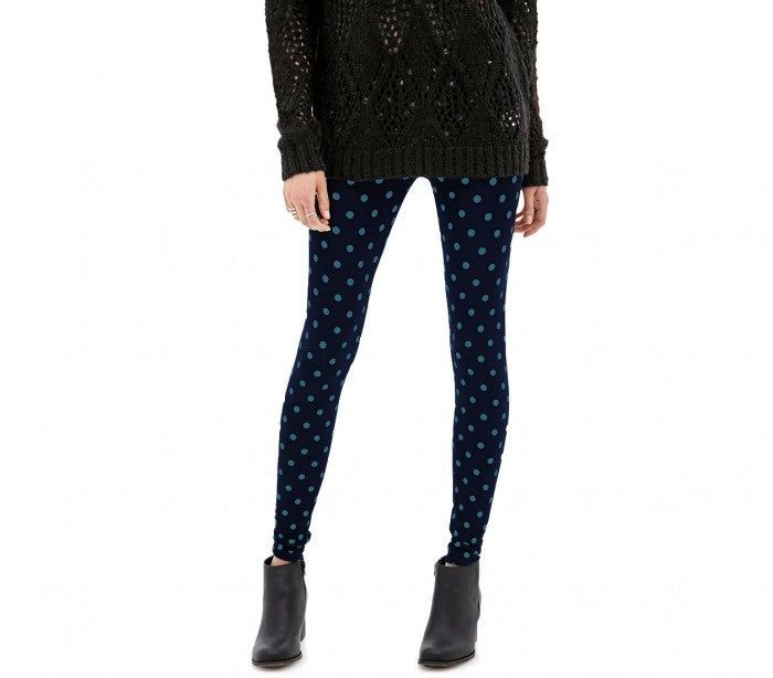 804 Set 3 leggings à pois femmes ass. Kristal eff thermique intérieur peluche