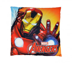 MV92345 Coussin décoratif carré 40x40 cm IRON MAN et CAPTAIN AMERICA Marvel