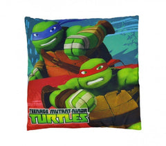 TN16005 Oreiller carré doux et joyeux TEENAGE Ninja Turtles 40x40 cm