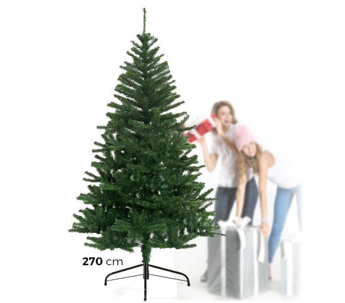 600005 Sapin de Noël 270cm 1400 extrémités branches épaisses SAPIN DES SURPRISES