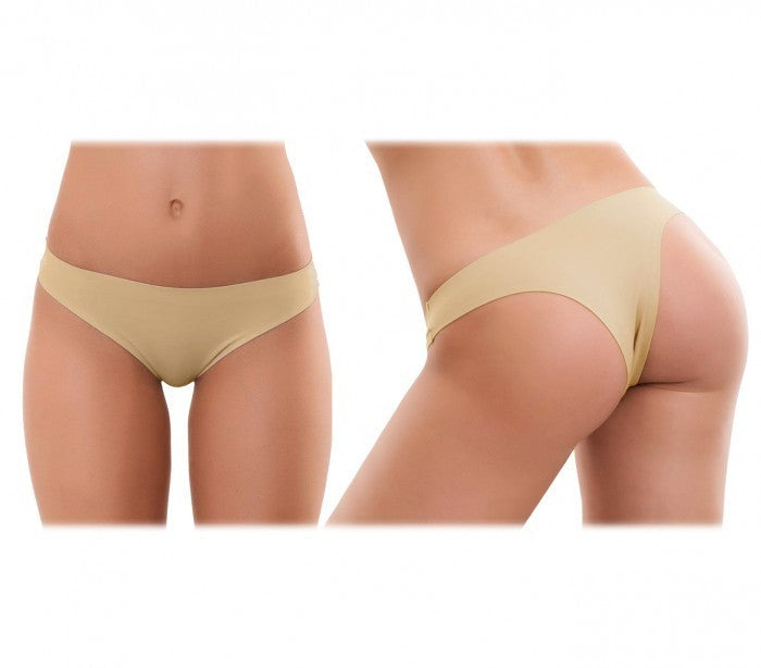F6247 Pack de 6 culotes brésiliennes en coton BASIC confortables et pratiques