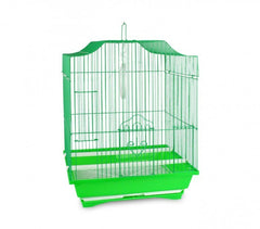 189108 Cage à oiseaux de petite taille 43,5x28,5x22 cm 2 mangeoires