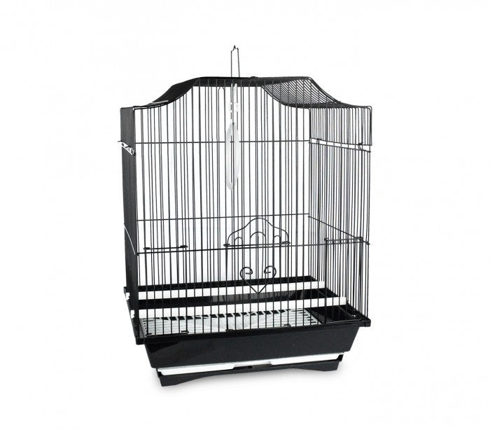 189108 Cage à oiseaux de petite taille 43,5x28,5x22 cm 2 mangeoires