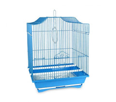 189108 Cage à oiseaux de petite taille 43,5x28,5x22 cm 2 mangeoires