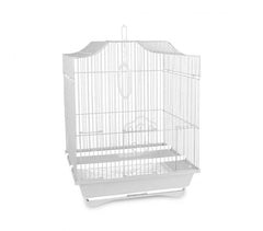 189108 Cage à oiseaux de petite taille 43,5x28,5x22 cm 2 mangeoires