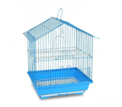 189085 Cage pour oiseaux de petite taille BIRD 43,5 x 28,5 x 22 cm Mangeoires