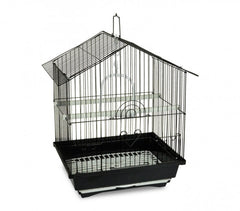 189085 Cage pour oiseaux de petite taille BIRD 43,5 x 28,5 x 22 cm Mangeoires