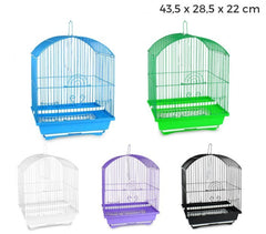 189115 Cage pour oiseaux de petite taille KITTY 49,5x34x27,5 cm  2 mangeoires