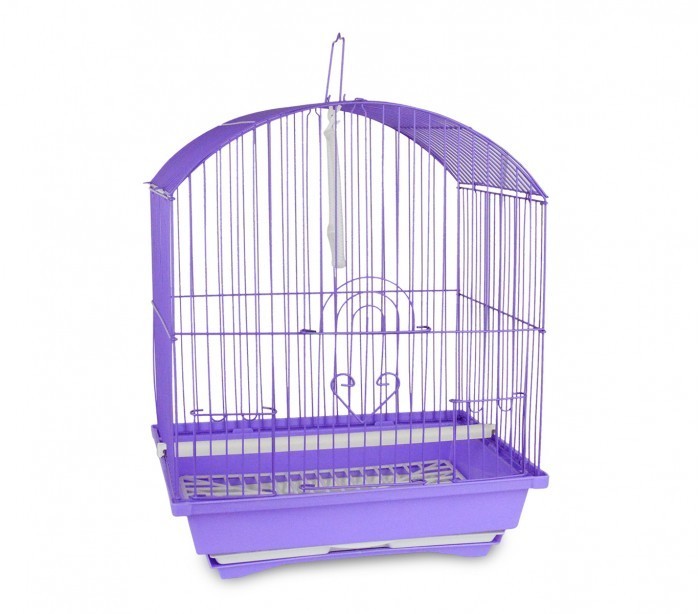 189115 Cage pour oiseaux de petite taille KITTY 49,5x34x27,5 cm  2 mangeoires