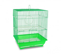189092 Cage pour oiseaux de petite taille TITTI 43,5 x 28,5 x 22 cm 2 mangeoires