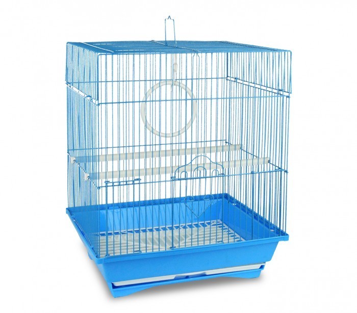 189139 Cage pour oiseaux de petite taille KANDY 49,5 x 34 x 27,5 cm 2 mangeoires
