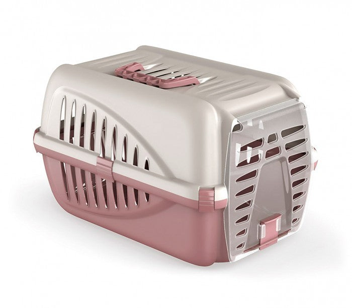 10567 Caisse de transport en plastique pour animaux PANZER Italy 50x33x21 cm