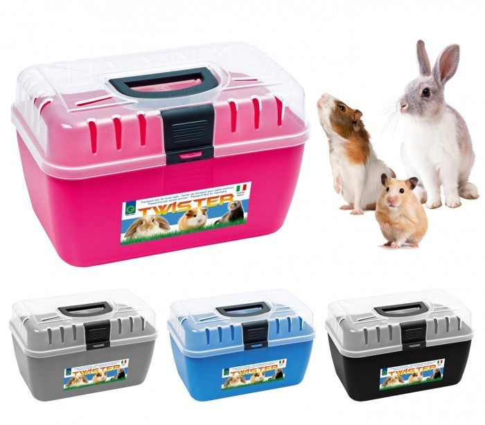 10575 Caisse de transport pour rongeurs et petits animaux TRAVEL made in Italy