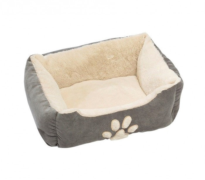 95068 Panier doux en polaire pour animaux SLEEP 47x37x17cm rembourrage chaud