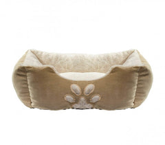 95067 Panier doux en polaire pour animaux SLEEP 60x48x18 cm rembourrage chaud