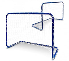 42319 Set de deux cages de but de football de jardin de 56x78x45 cm pour enfants