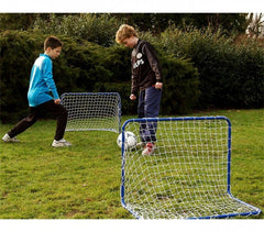 42319 Set de deux cages de but de football de jardin de 56x78x45 cm pour enfants