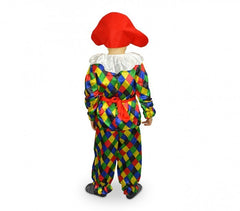 537349 Costume de Carnaval déguisement d’Arlequin enfant de 3 à 12 ans