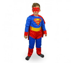 537660 Costume de Carnaval de Super Héros d’Acier pour enfant de 3 à 12 ans