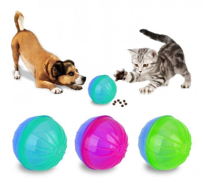 10196 Jouet intelligent pour animaux BALLY avec ouverture pour les croquettes