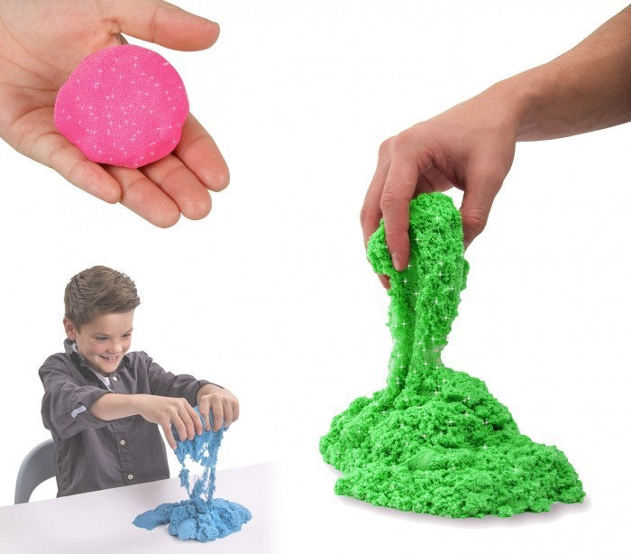 100492 Sable cinétique à modeler avec des moules Playset CHATEAU DE SABLE 300 g