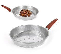 001362 Poêle à châtaignes / marrons 1 manche en aluminium NAPOLEON diamètre 26cm