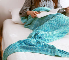 3402 Couverture de canapé en forme de queue de sirène 180 x 100 cm