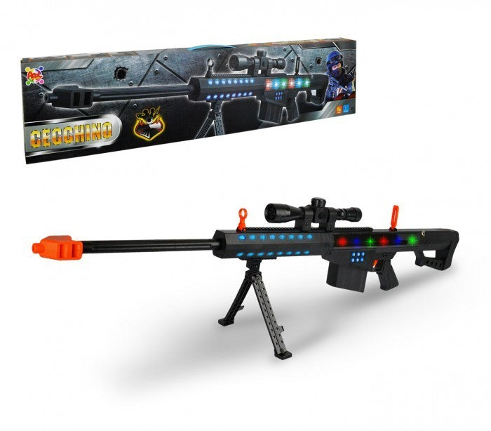 374907 Fusil de sniper pour les enfants avec des lumières et des sons réalistes