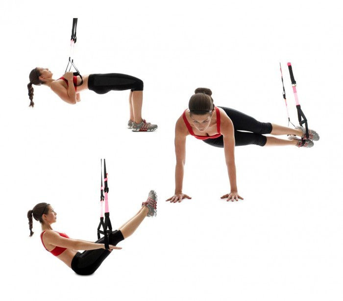 920857 Kit d'exercices suspendus pour femme outils multifonctions 