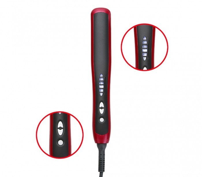 Brosse lissante ionisante PL388 technologie PTC HAIR jusqu'à 210 °