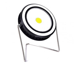 RY-T912 Projecteur LED rechargeable rond portable à énergie solaire 10 W USB 
