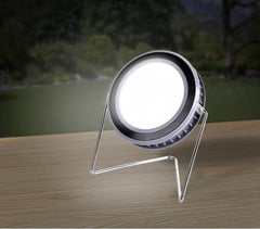 RY-T912 Projecteur LED rechargeable rond portable à énergie solaire 10 W USB 