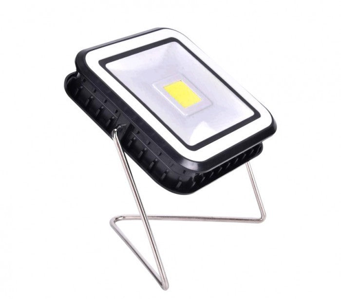 RY-T91330 Projecteur portable carré LED 10W à énergie solaire rechargeable USB