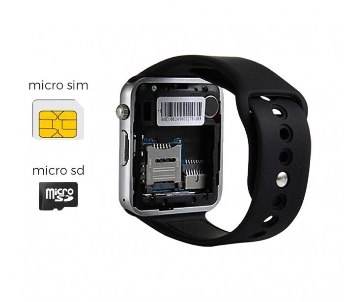 Smartwatch A1 bluetooth avec sim gsm horloge et app pour iOS et Android