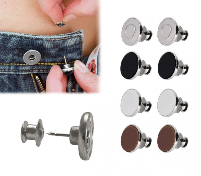 012969 Set de 8 boutons à clip kit d’urgence pour réparer les pantalons