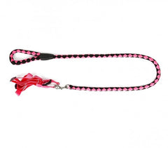 Harnais avec laisse courte 120 cm ART 5824 bicolore pour chiens petits et moyens