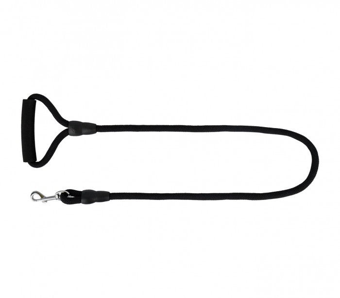 Laisse en corde ART 0084 114 cm pour petits et moyens chiens avec mousqueton 