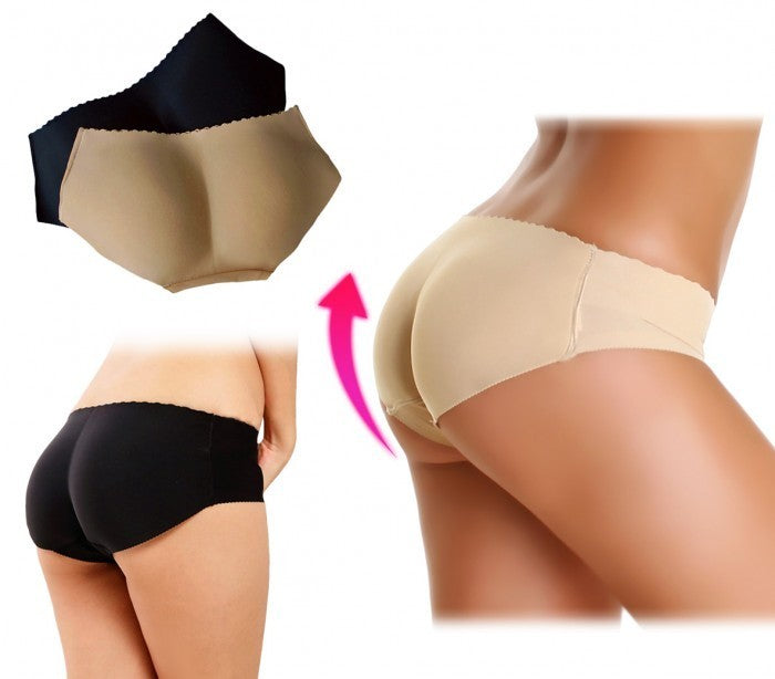 22025 Culotte rembourrée en microfibres effet push-up sans couture