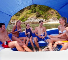 43105 Ile flottante gonflable Coolerz Tropical Breeze Bestway 389x274 cm