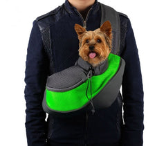 390205 Sac de transport bandoulière idéal pour les chiots et les petits chiens