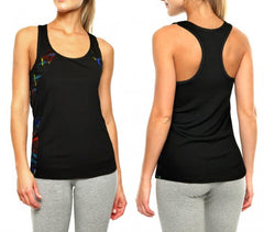 Débardeur pour femme KZ-302 en tissu doux DRI-FIT adapté pour le sport