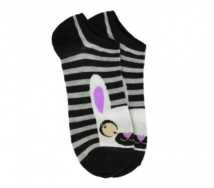 B-110 Pack de 12 paires de socquettes femmes mod. RABBIT taille unique 36/41