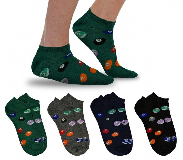 H-209 Pack de 12 paires de socquettes hommes mod. BILIARDO taille unique 40/46