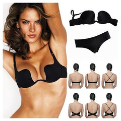 Soutien-gorge sexy avec des accolades invisibles - Push up