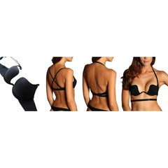 Soutien-gorge sexy avec des accolades invisibles - Push up